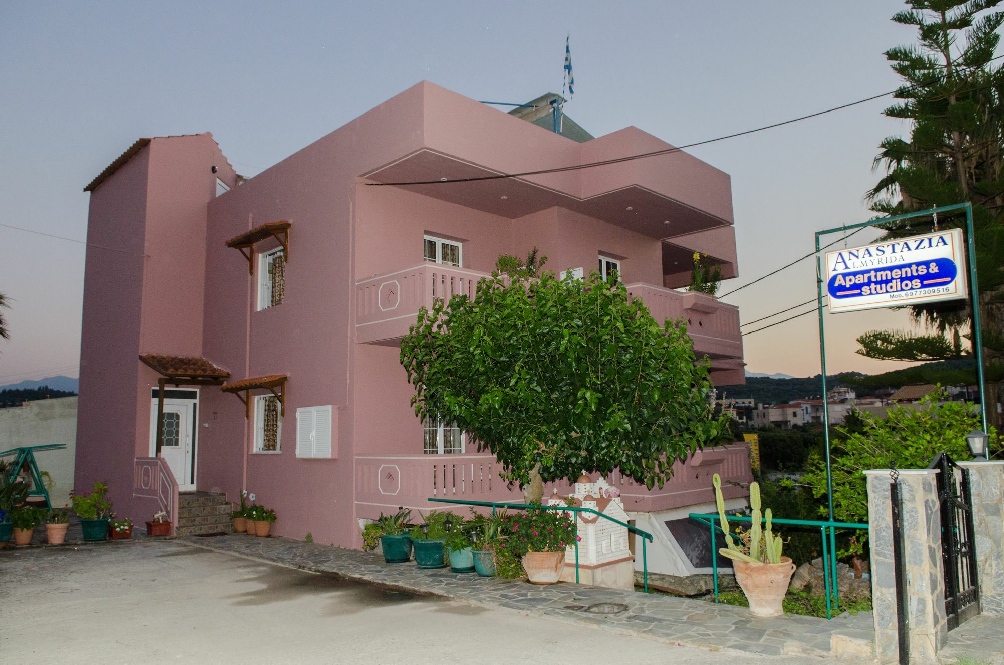 Yannis Pothoulakis Apartments Almirída Kültér fotó